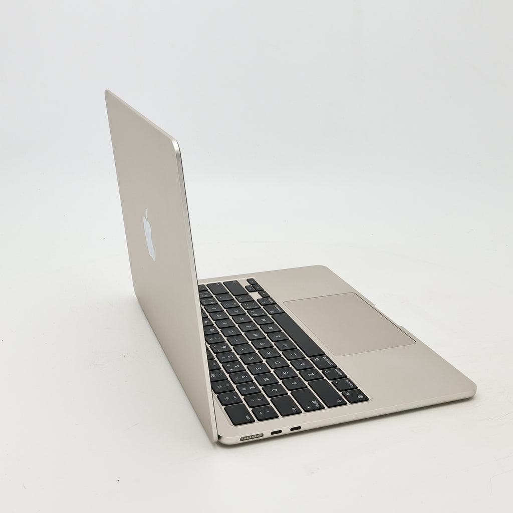 95新 Apple MacBook Air 22年 13寸 M2（8+8核） 8G RAM 256G SSD 星光色