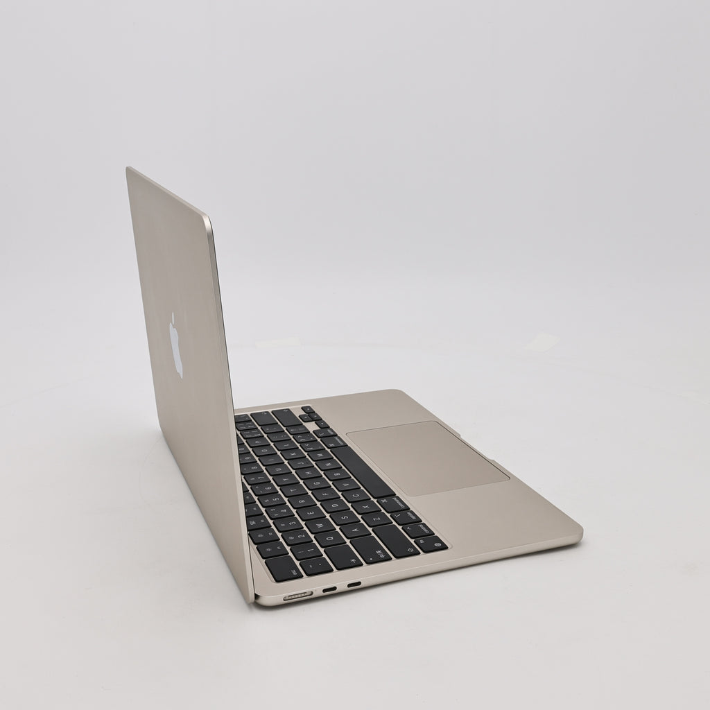 95新 Apple MacBook Air 22年 13寸 M2（8+8核） 8G RAM 256G SSD 星光色
