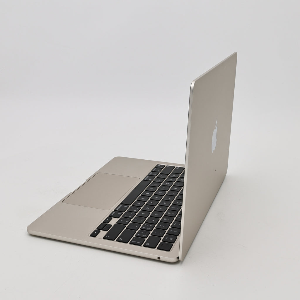 95新 Apple MacBook Air 22年 13寸 M2（8+8核） 8G RAM 256G SSD 星光色