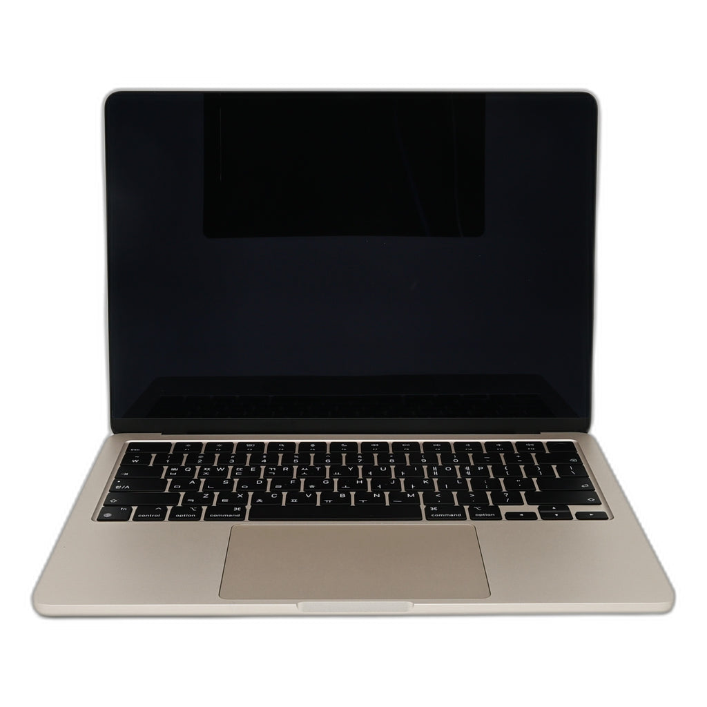 95新 Apple MacBook Air 22年 13寸 M2（8+8核） 16G RAM 256G SSD 星光色