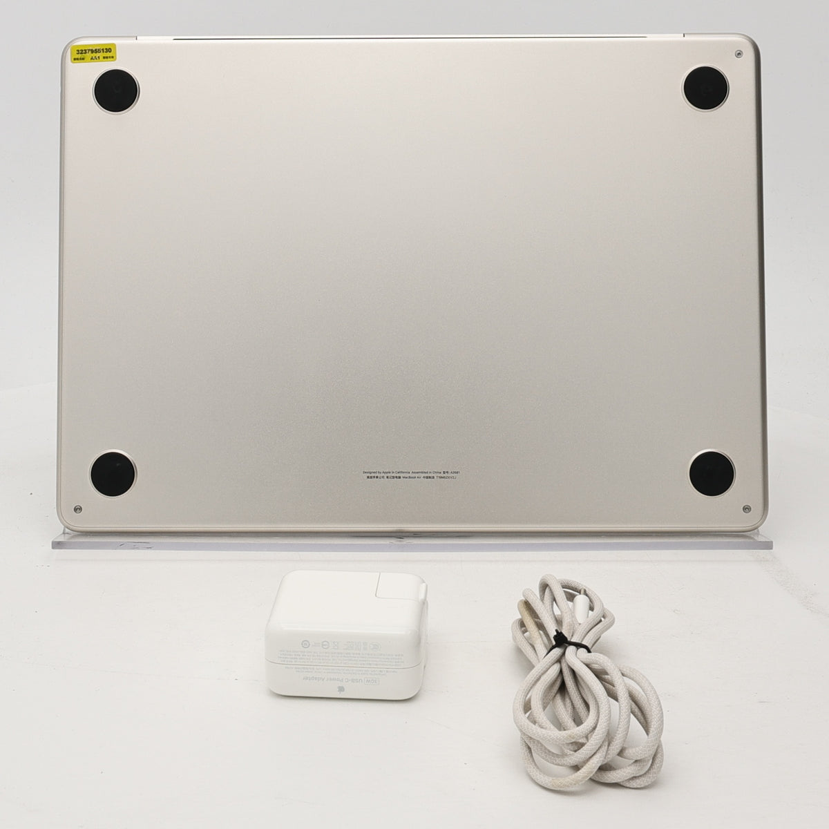 95新 Apple MacBook Air 22年 13寸 M2（8+8核） 16G RAM 256G SSD 星光色