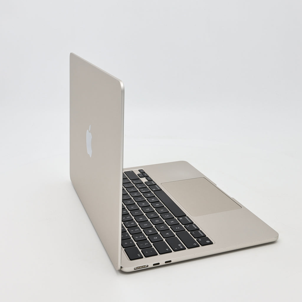 95新 Apple MacBook Air 22年 13寸 M2（8+8核） 8G RAM 256G SSD 星光色