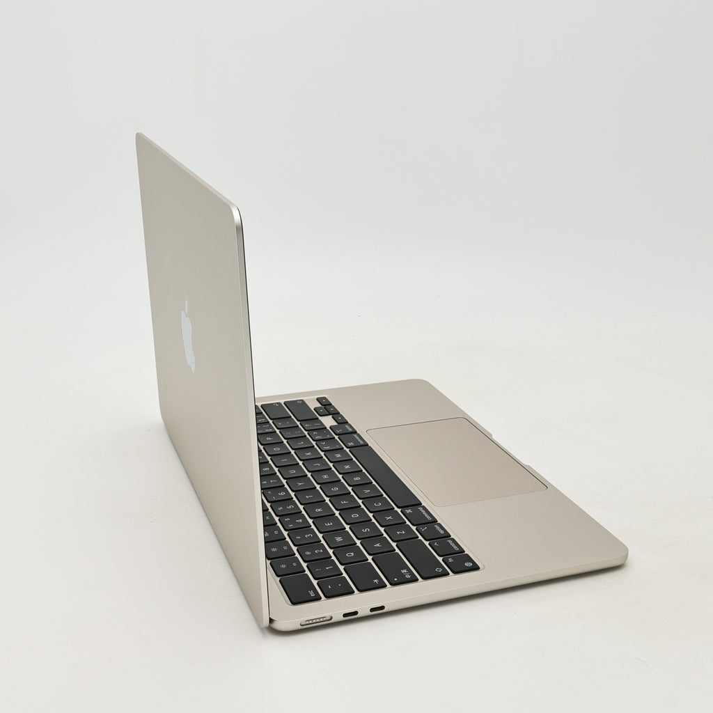 95新 Apple MacBook Air 22年 13寸 M2（8+8核） 8G RAM 256G SSD 星光色