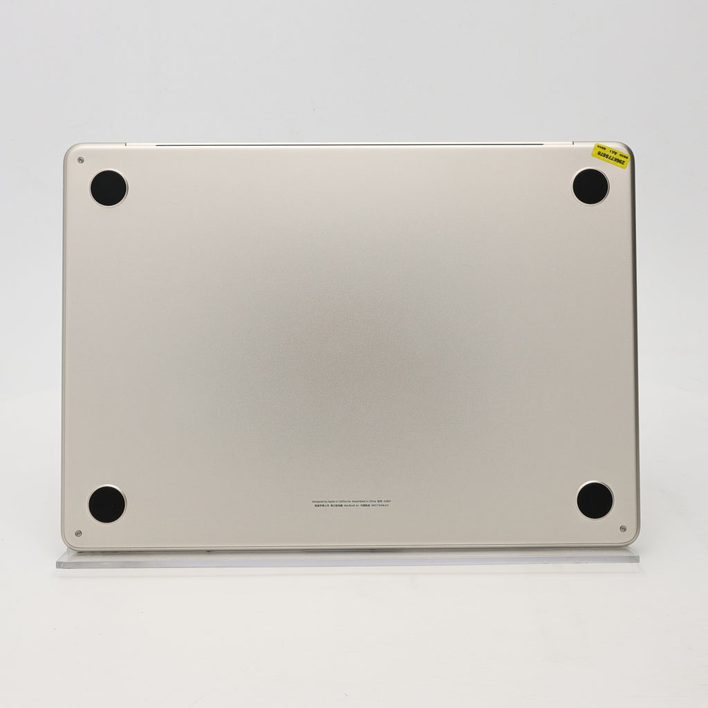 95新 Apple MacBook Air 22年 13寸 M2（8+8核） 8G RAM 256G SSD 星光色