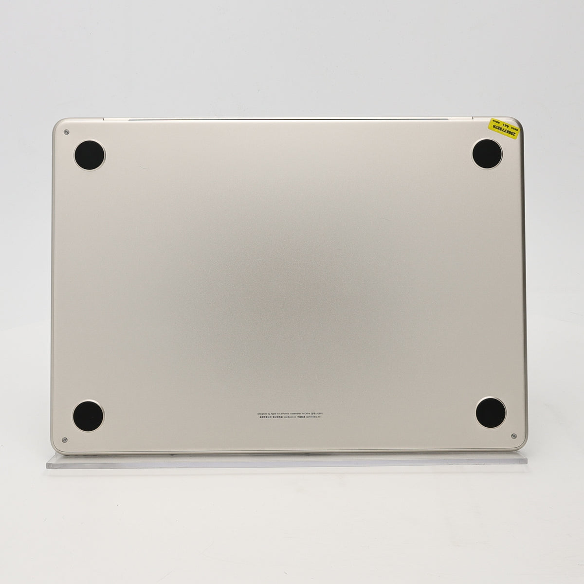 95新 Apple MacBook Air 22年 13寸 M2（8+8核） 8G RAM 256G SSD 星光色