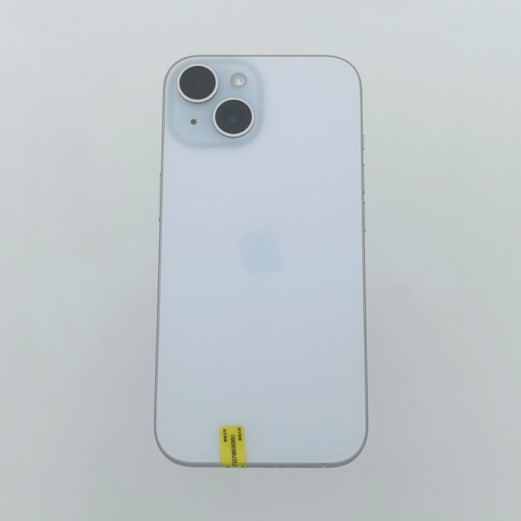 95新 Apple iPhone 15 256G 藍色 中國大陸版