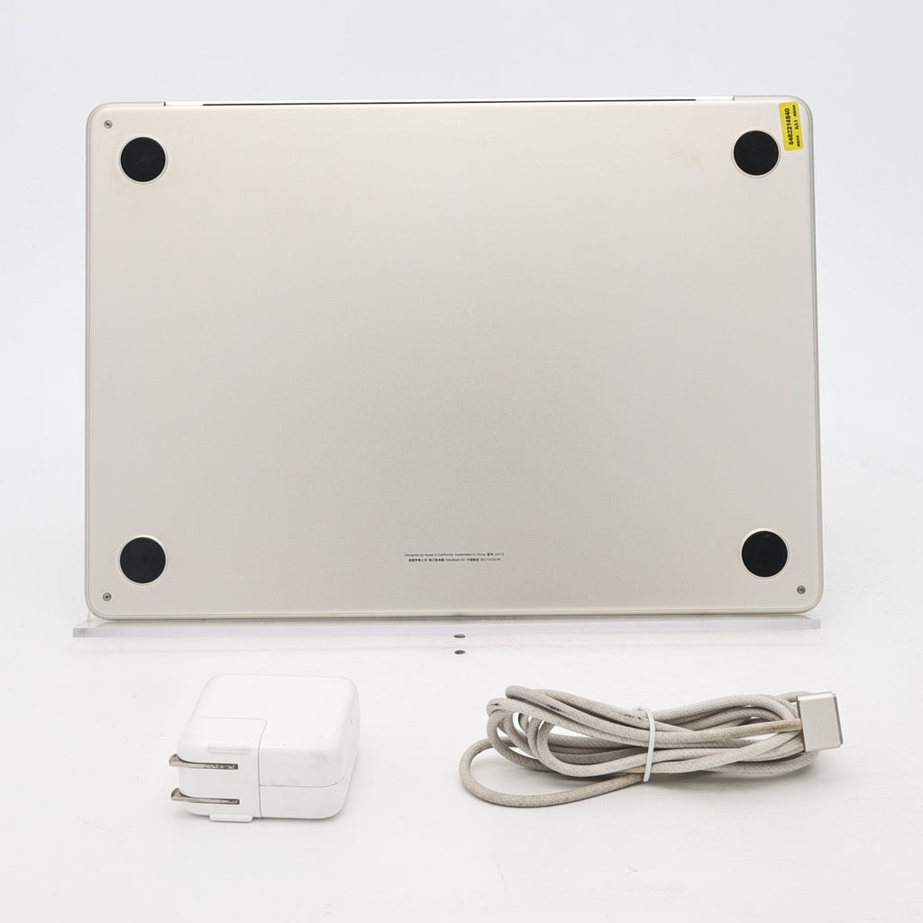 95新 Apple MacBook Air 24年 13寸 M3（8+8核） 8G RAM 256G SSD 星光色