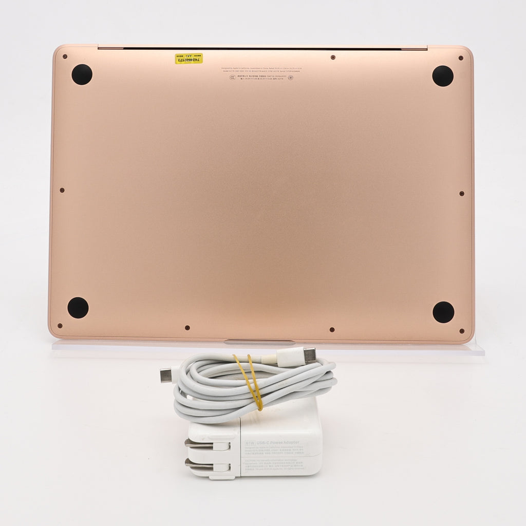 95新 Apple MacBook Air 20年 13寸 i3 1.1G 8G RAM 256G SSD 金色