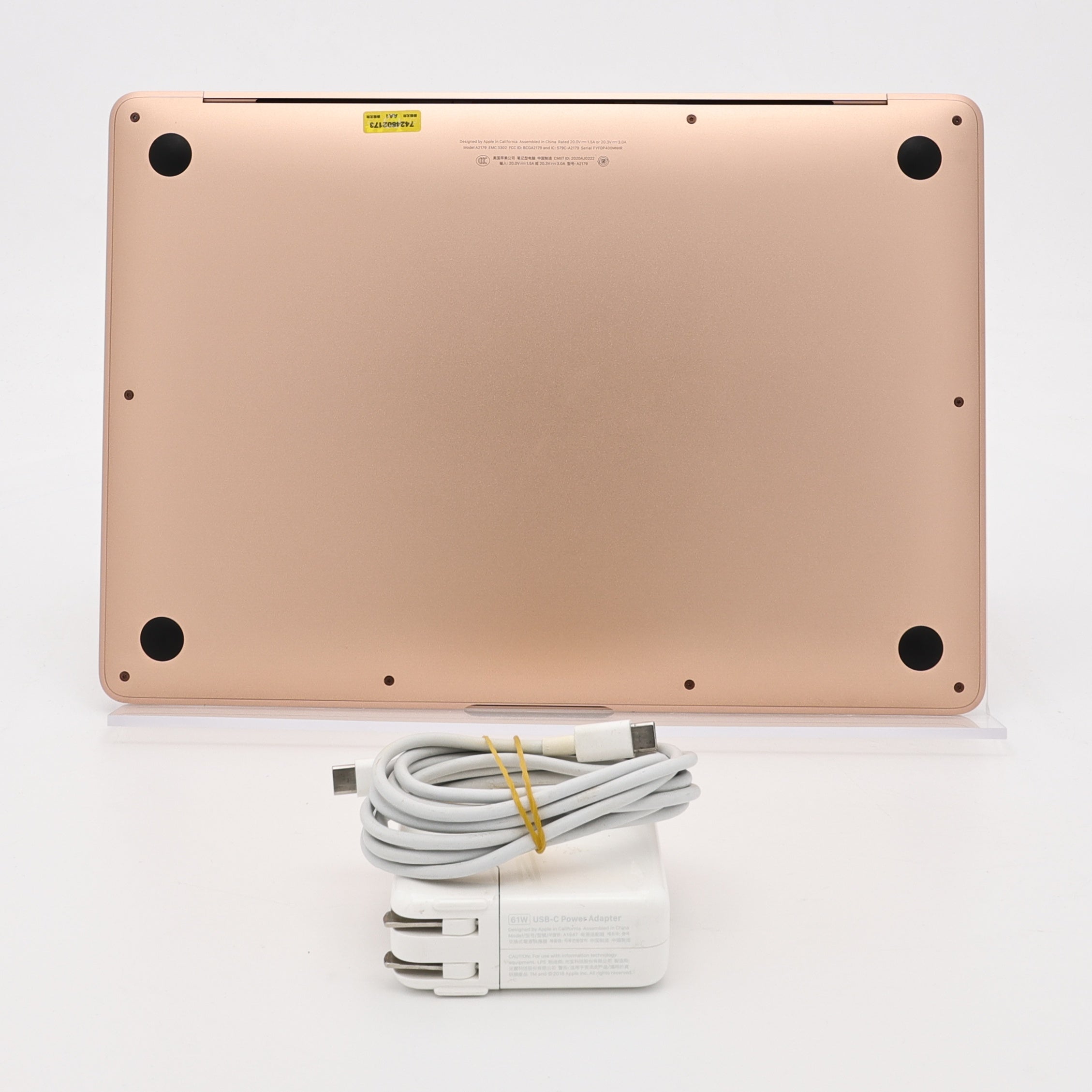 95新 Apple MacBook Air 20年 13寸 i3 1.1G 8G RAM 256G SSD 金色