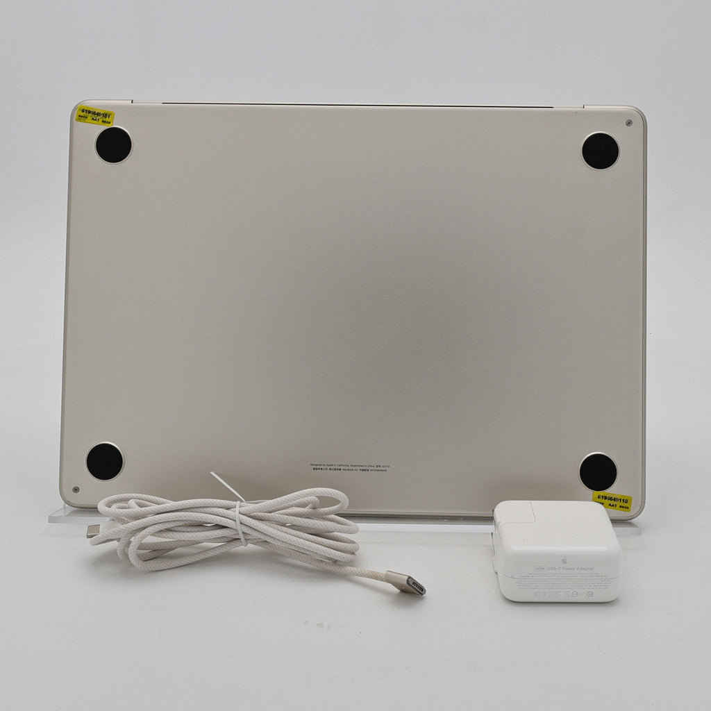 95新 Apple MacBook Air 24年 13寸 M3（8+8核） 8G RAM 256G SSD 星光色