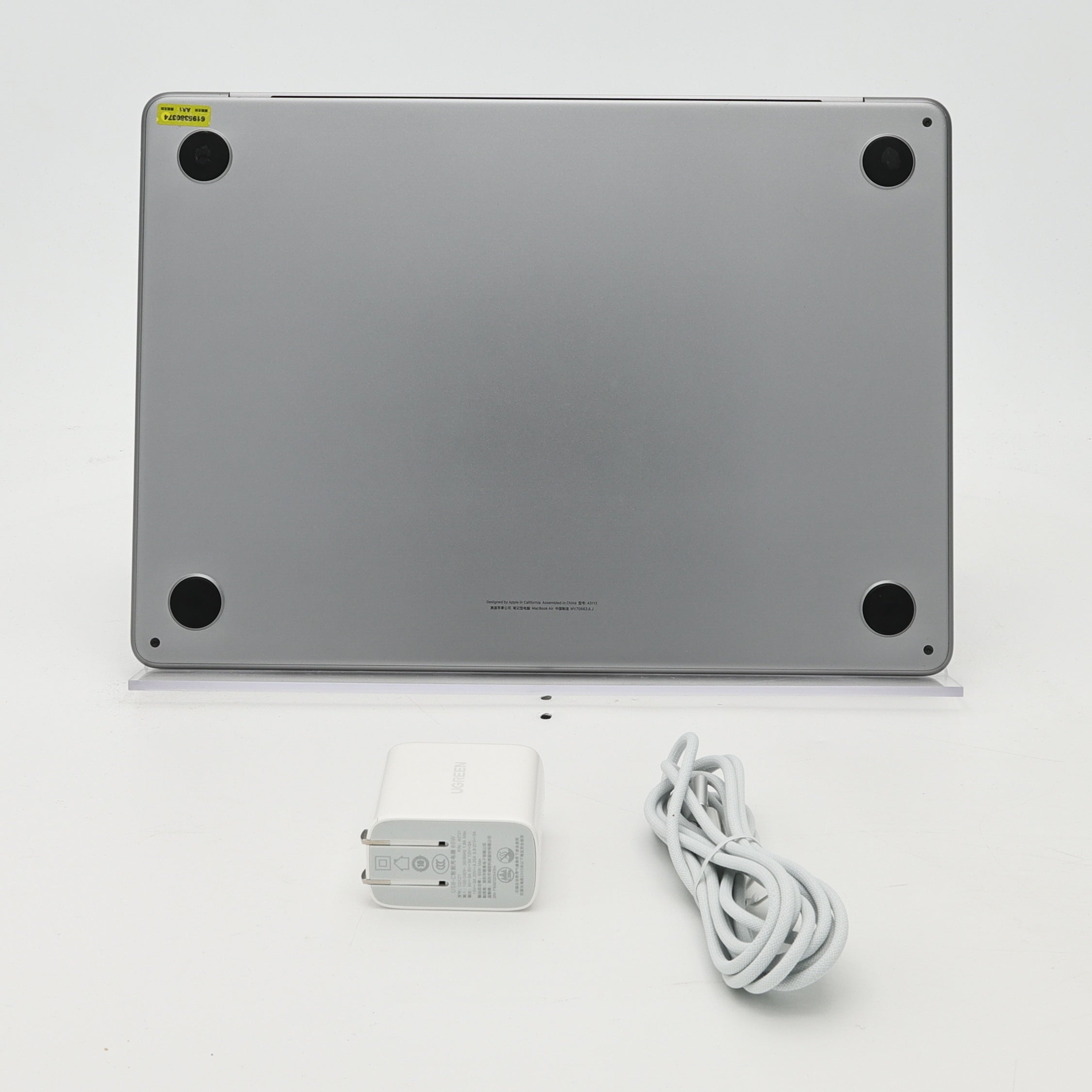 95新 Apple MacBook Air 24年 13寸 M3（8+8核） 8G RAM 256G SSD 深空灰色