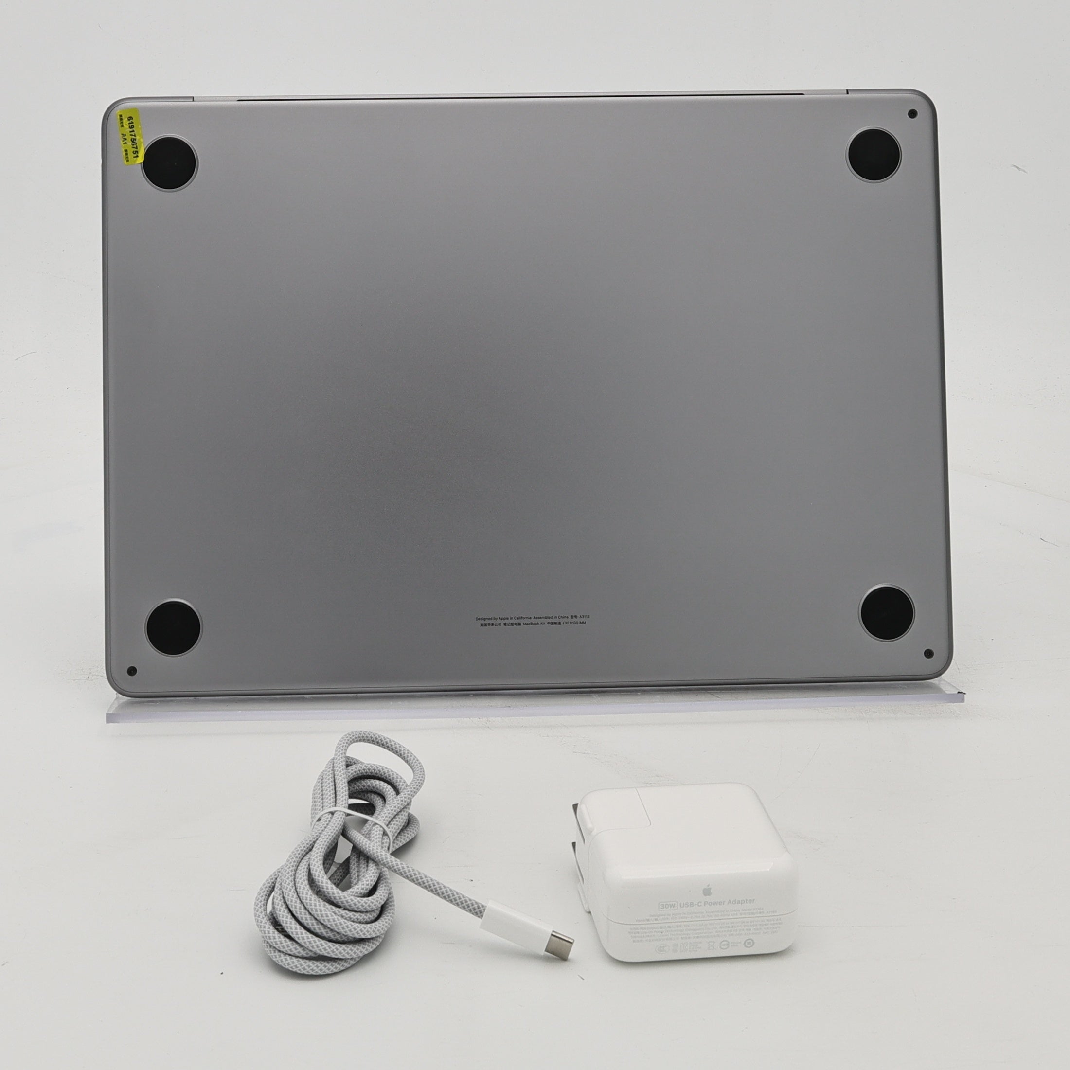 99新 Apple MacBook Air 24年 13寸 M3（8+8核） 8G RAM 256G SSD 深空灰色
