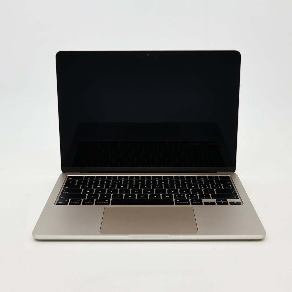 95新 Apple MacBook Air 22年 13寸 M2（8+8核） 16G RAM 256G SSD 星光色