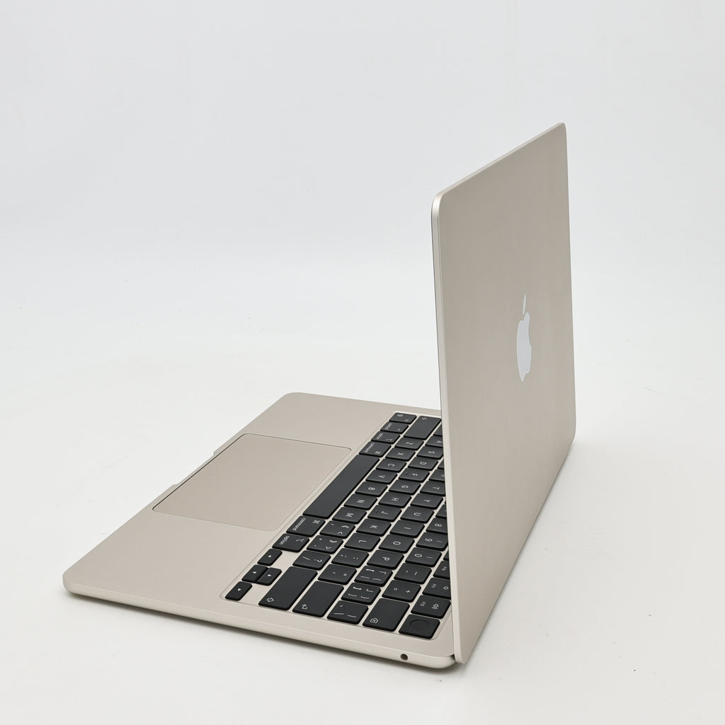 95新 Apple MacBook Air 22年 13寸 M2（8+8核） 16G RAM 256G SSD 星光色