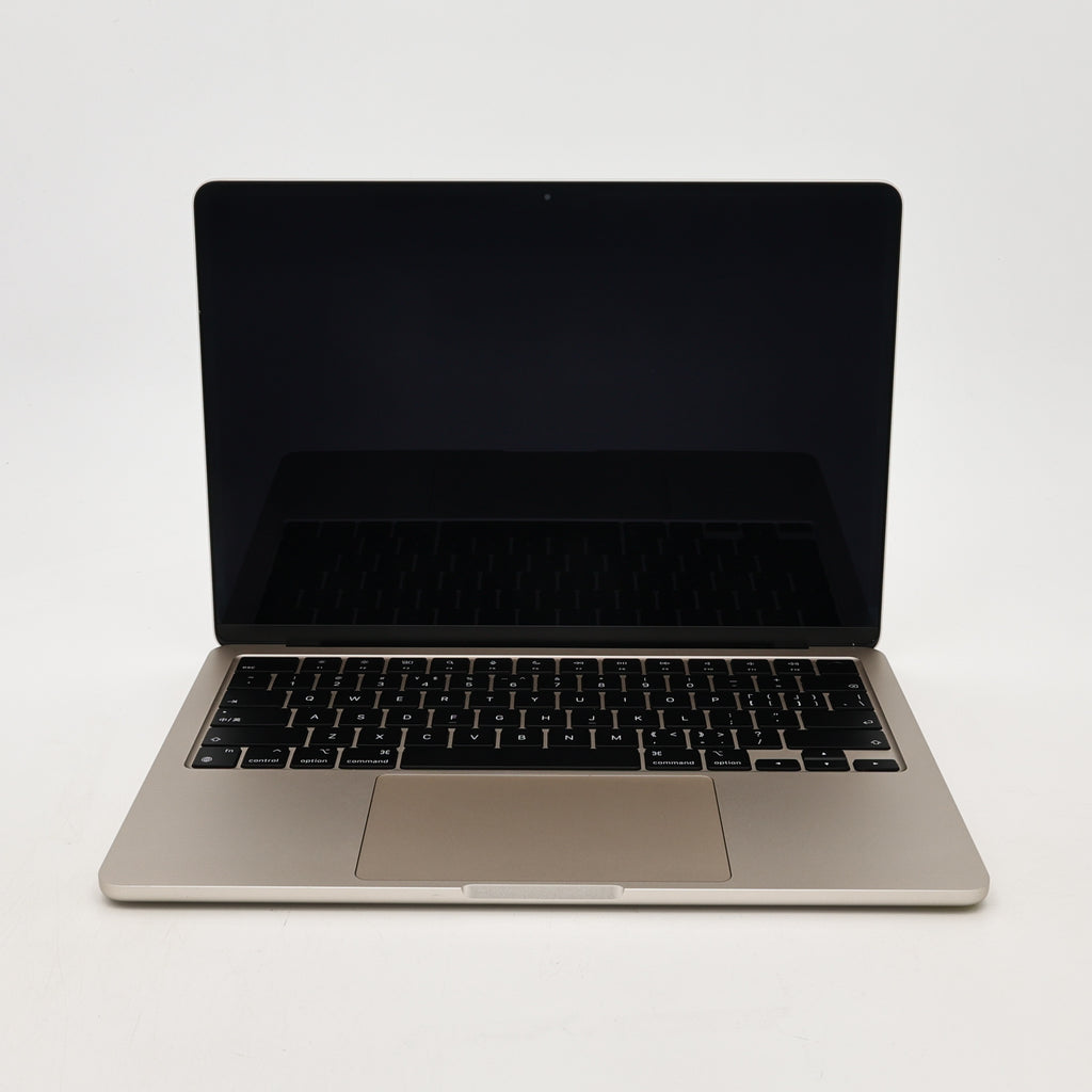 95新 Apple MacBook Air 22年 13寸 M2（8+8核） 16G RAM 256G SSD 星光色