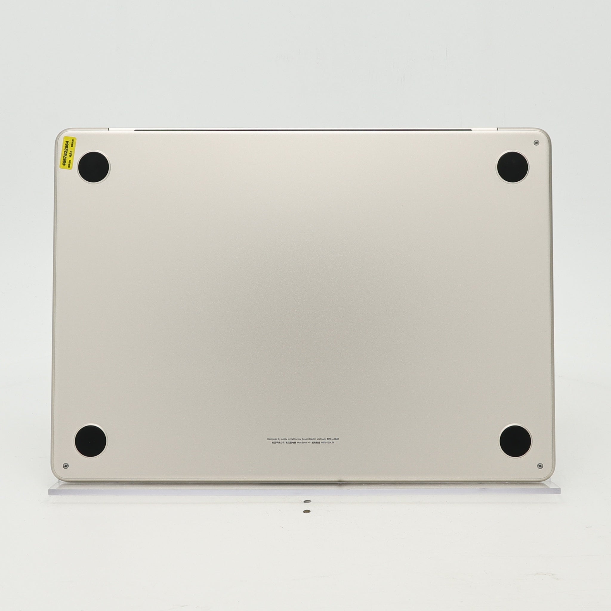 99新 Apple MacBook Air 22年 13寸 M2（8+8核） 16G RAM 256G SSD 星光色
