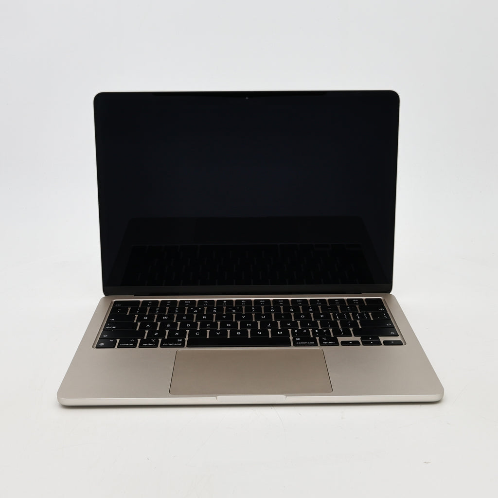 95新 Apple MacBook Air 22年 13寸 M2（8+8核） 8G RAM 256G SSD 星光色