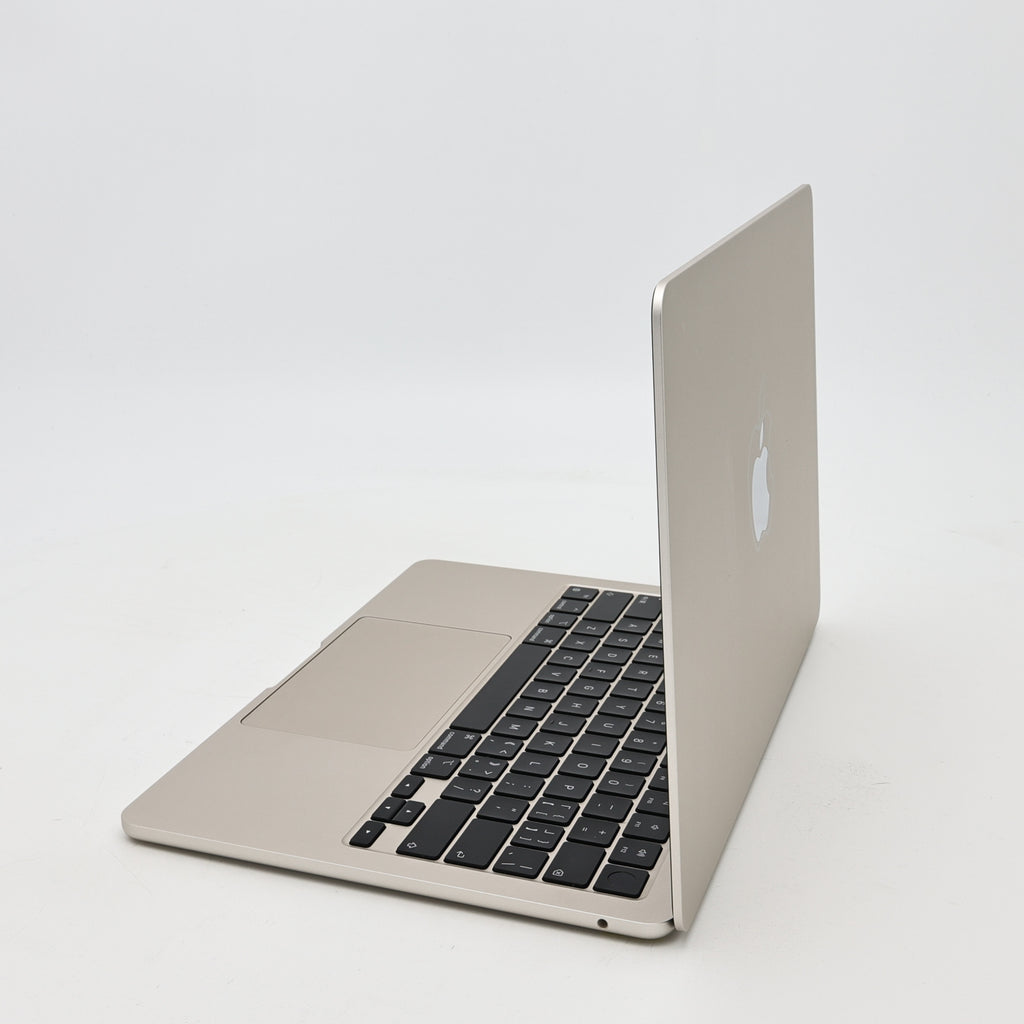 95新 Apple MacBook Air 22年 13寸 M2（8+8核） 8G RAM 256G SSD 星光色
