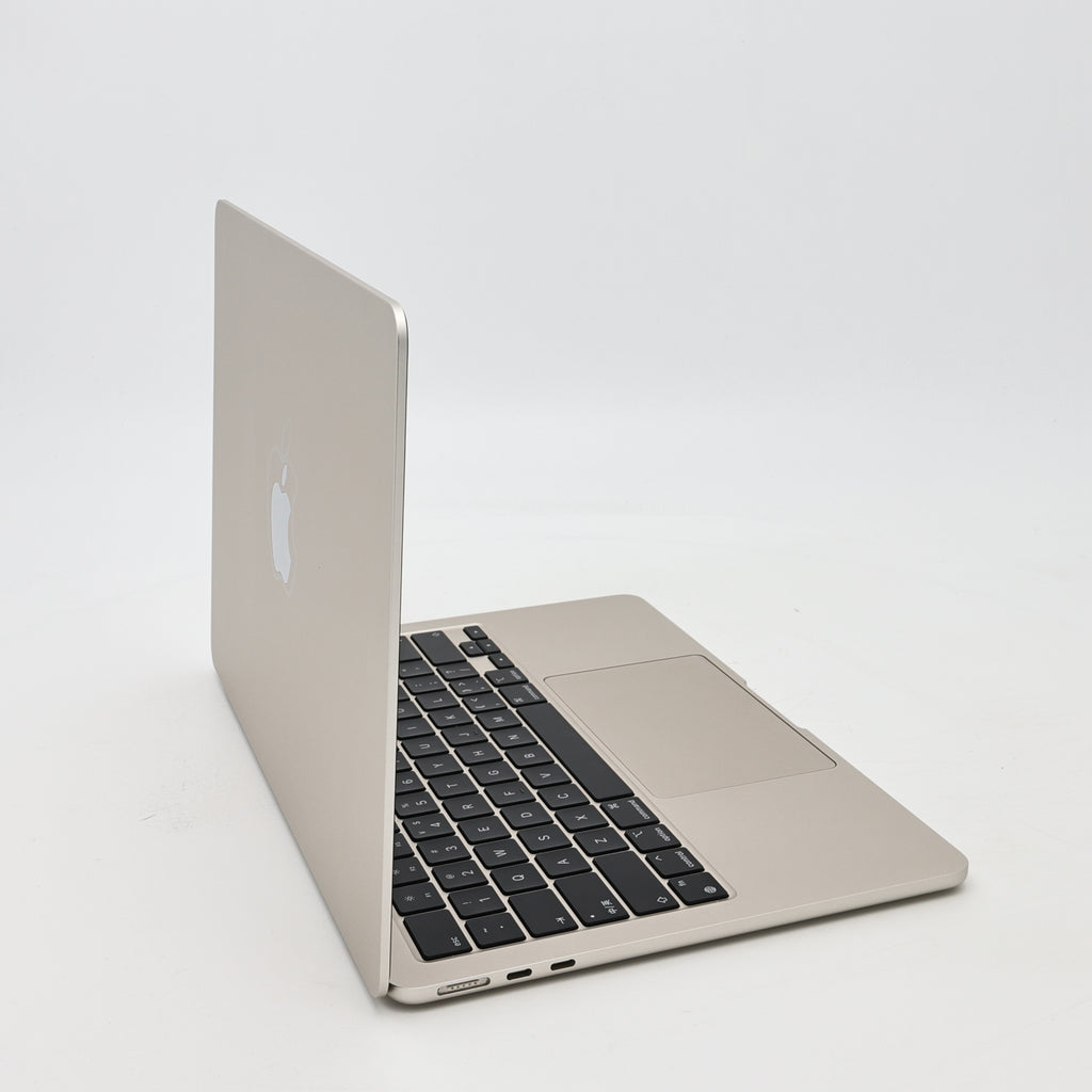 95新 Apple MacBook Air 22年 13寸 M2（8+8核） 8G RAM 256G SSD 星光色