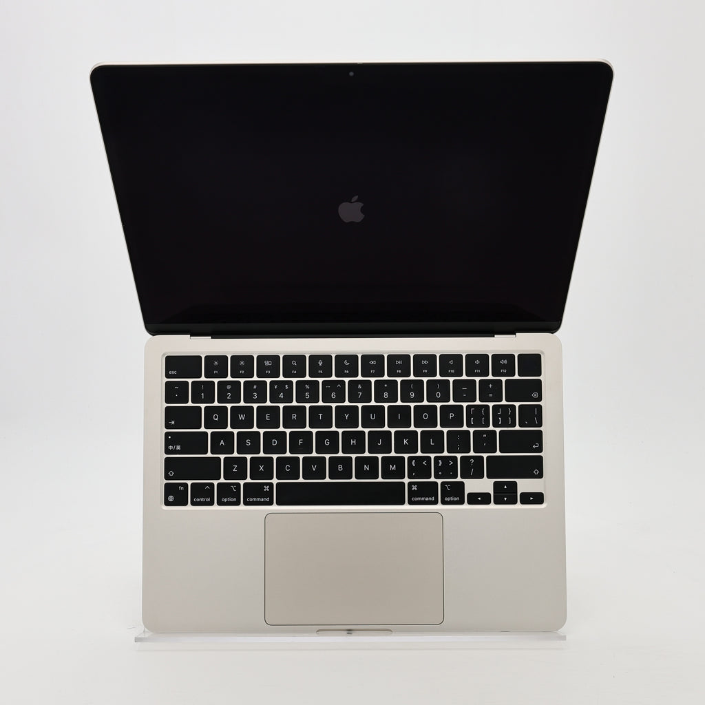 95新 Apple MacBook Air 22年 13寸 M2（8+8核） 8G RAM 256G SSD 星光色