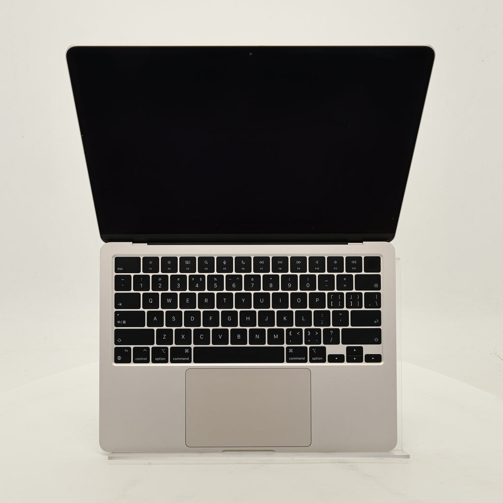 99新 Apple MacBook Air 22年 13寸 M2（8+8核） 8G RAM 256G SSD 星光色