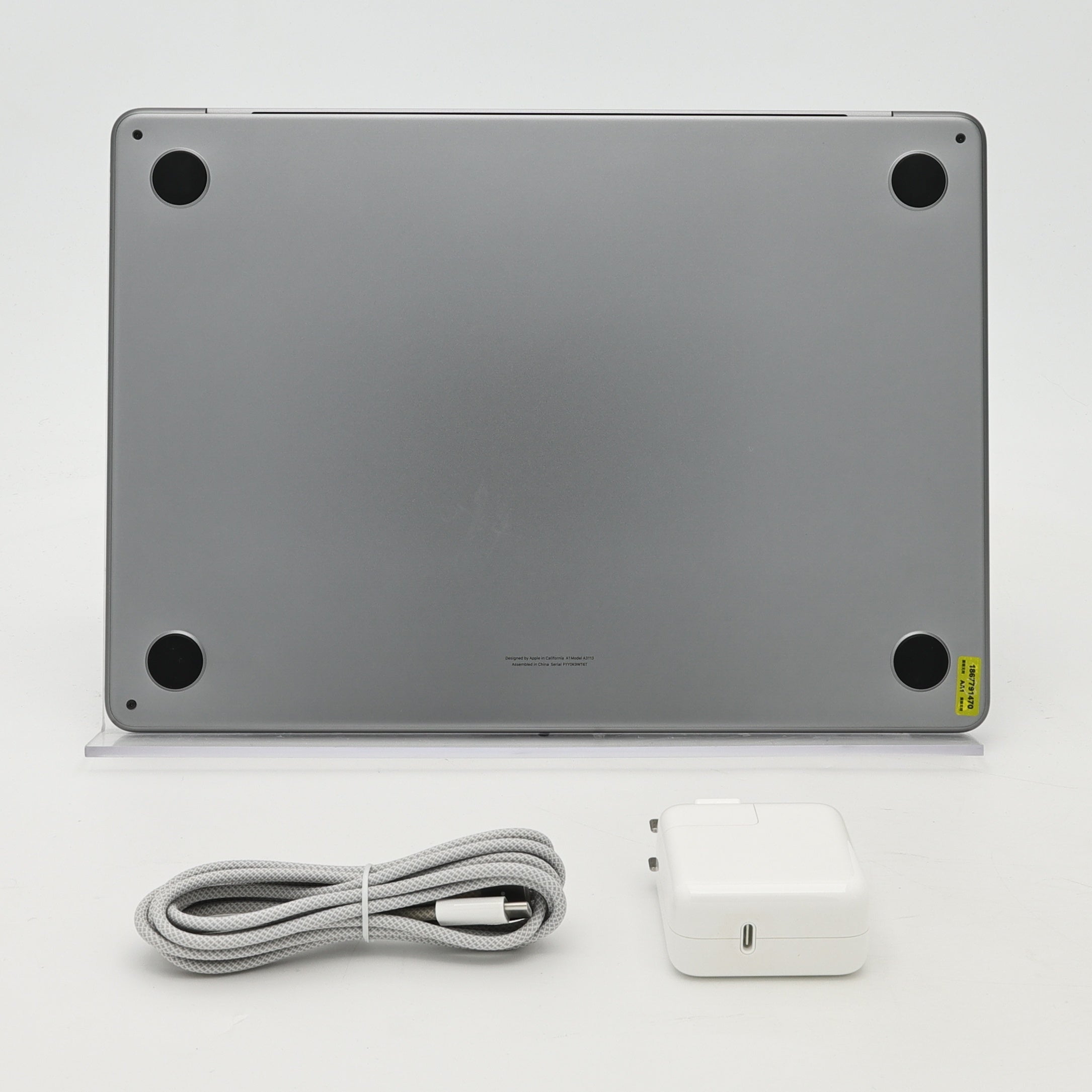 95新 Apple MacBook Air 24年 13寸 M3（8+8核） 8G RAM 256G SSD 深空灰色
