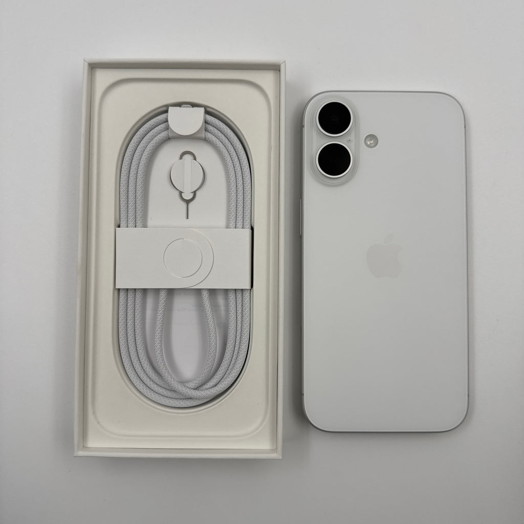 99新 Apple iPhone 16 128G 白色 中國大陸版