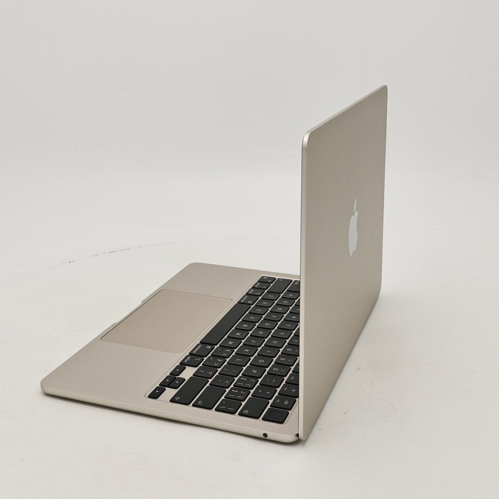 95新 Apple MacBook Air 22年 13寸 M2（8+8核） 8G RAM 256G SSD 星光色