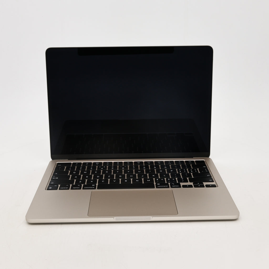 95新 Apple MacBook Air 22年 13寸 M2（8+8核） 8G RAM 256G SSD 星光色