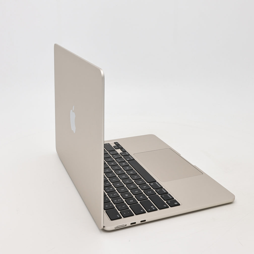 95新 Apple MacBook Air 22年 13寸 M2（8+8核） 8G RAM 256G SSD 星光色
