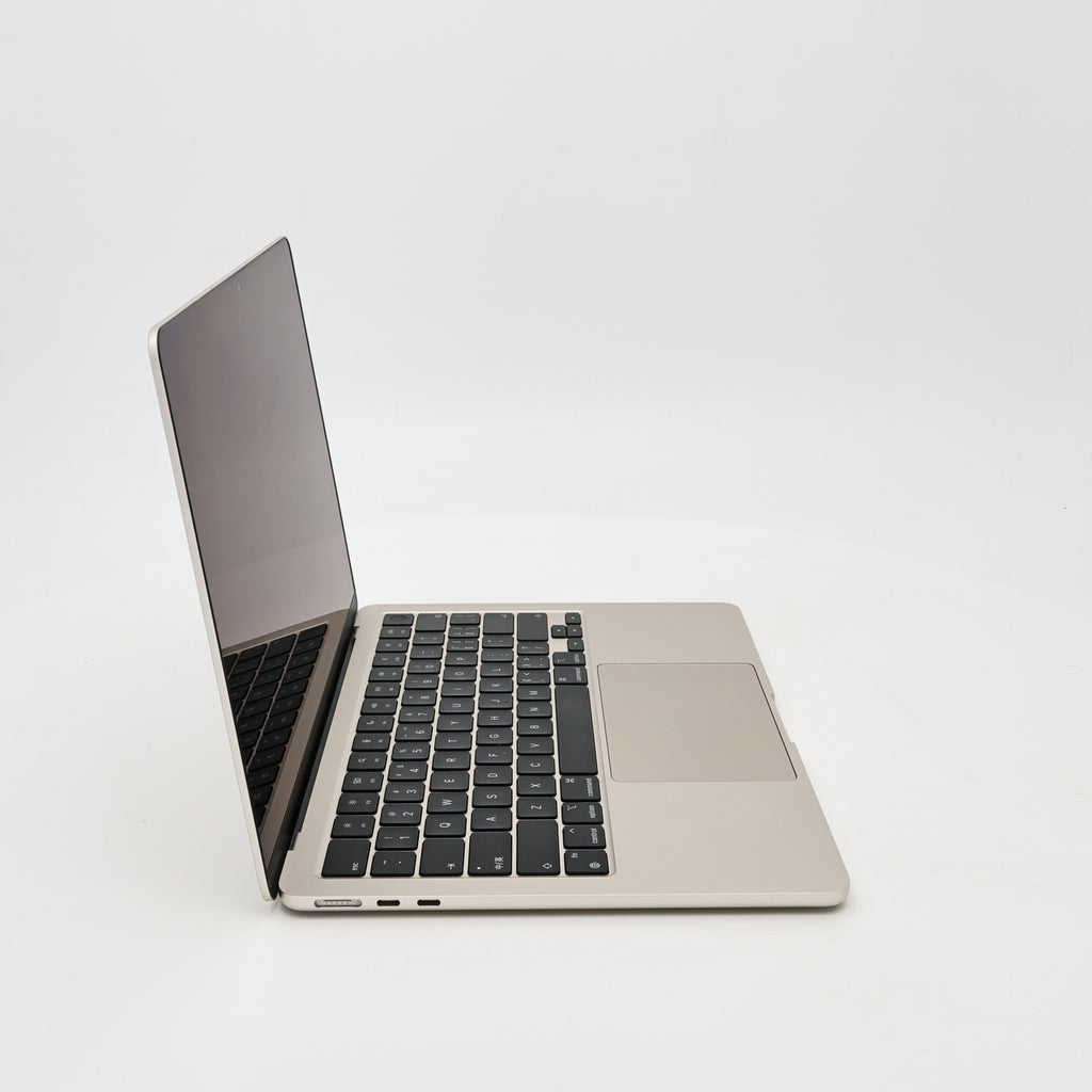 95新 Apple MacBook Air 22年 13寸 M2（8+10核） 8G RAM 512G SSD 星光色