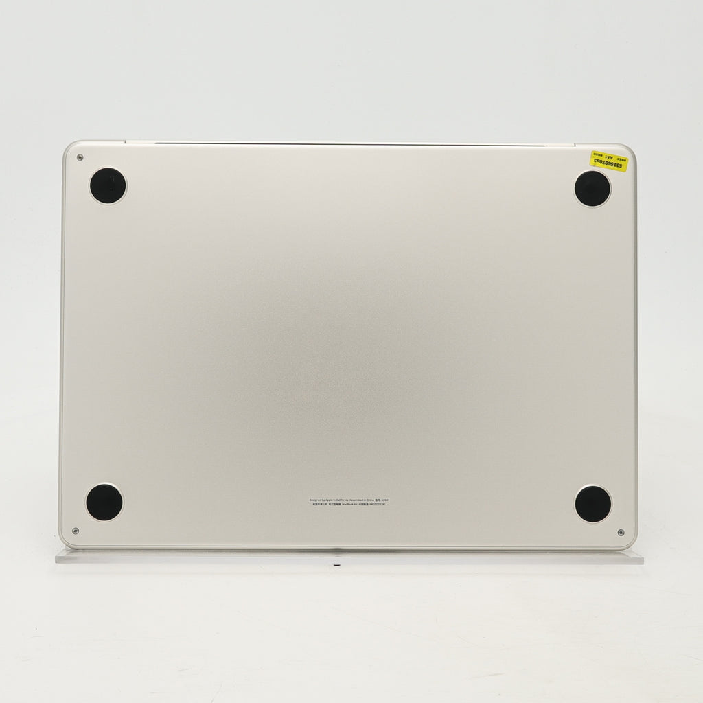 95新 Apple MacBook Air 22年 13寸 M2（8+8核） 8G RAM 256G SSD 星光色