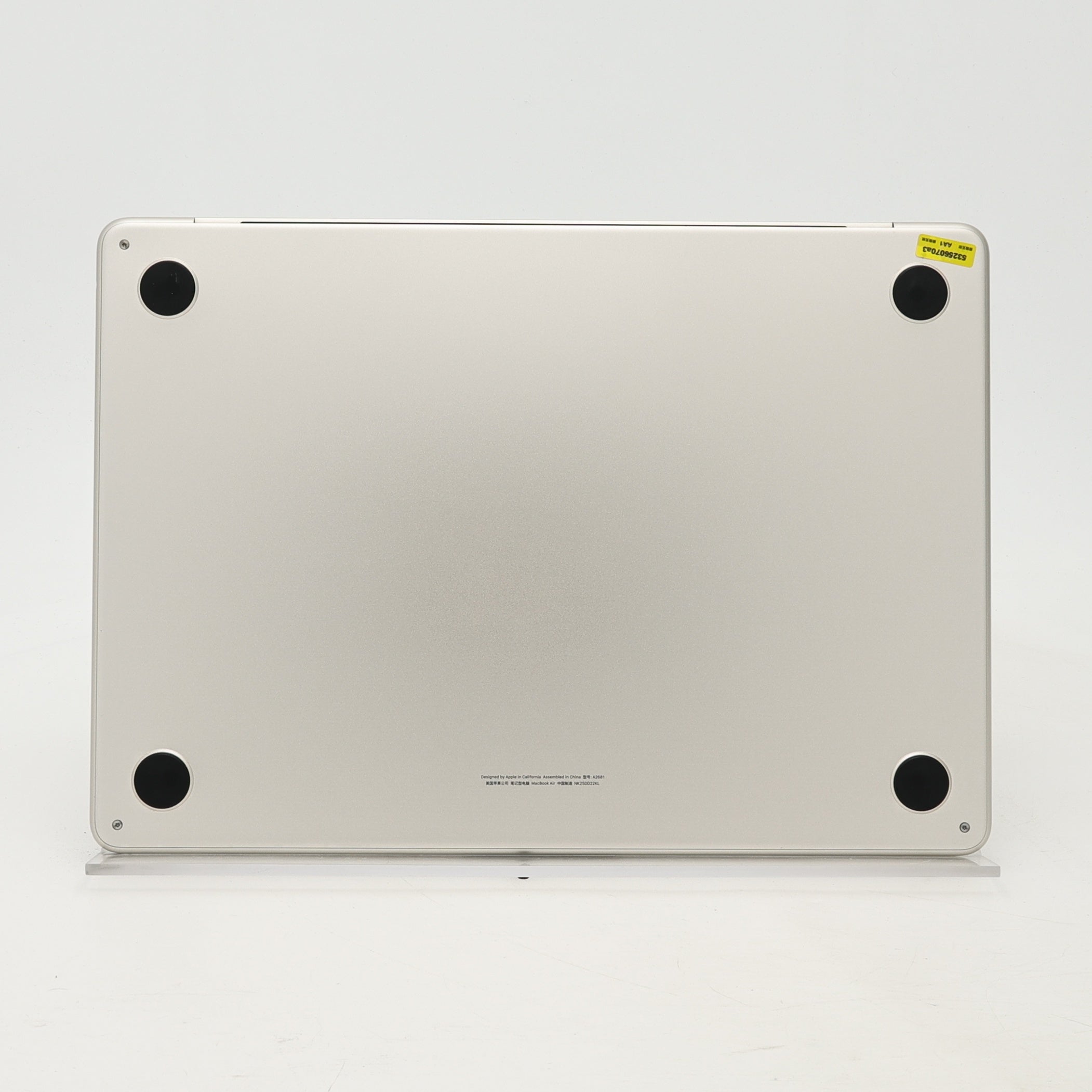 95新 Apple MacBook Air 22年 13寸 M2（8+8核） 8G RAM 256G SSD 星光色