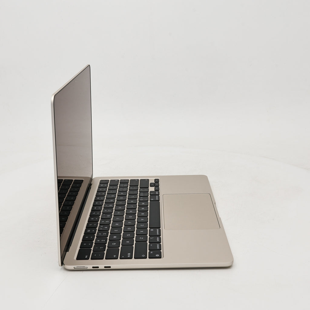 99新 Apple MacBook Air 22年 13寸 M2（8+8核） 8G RAM 256G SSD 星光色