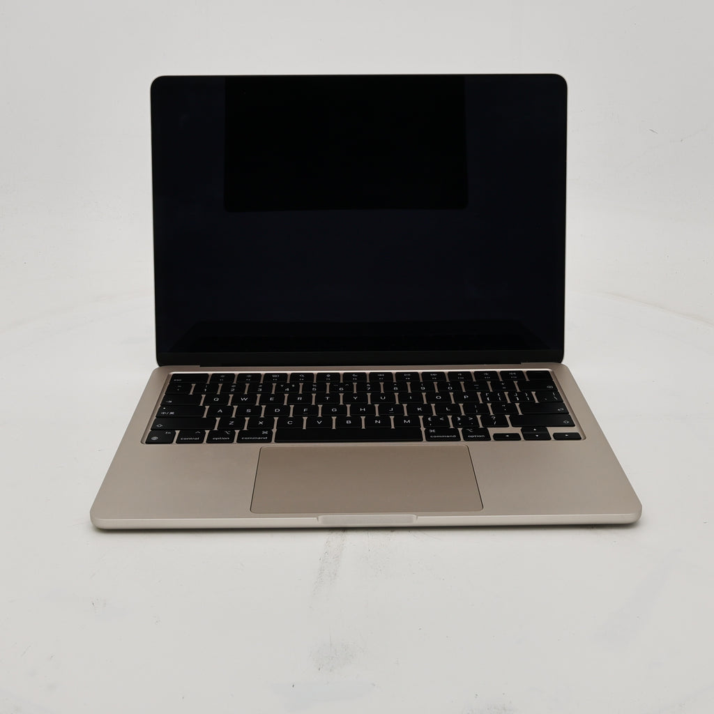 95新 Apple MacBook Air 22年 13寸 M2（8+8核） 8G RAM 256G SSD 星光色