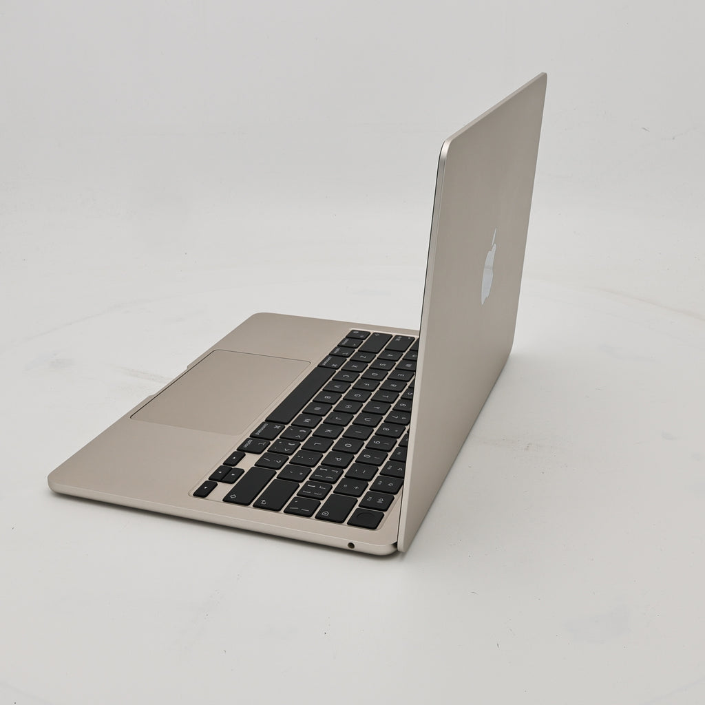95新 Apple MacBook Air 22年 13寸 M2（8+8核） 8G RAM 256G SSD 星光色