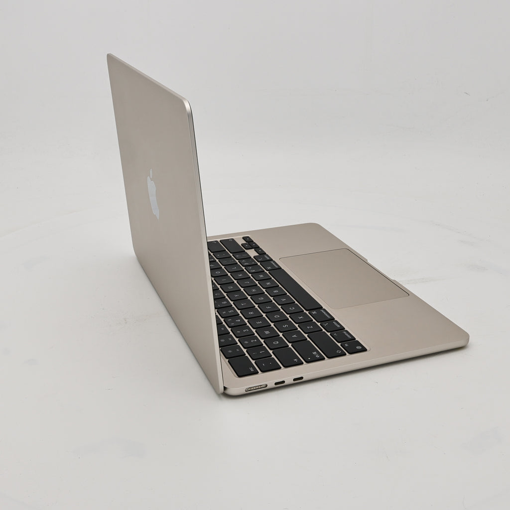 95新 Apple MacBook Air 22年 13寸 M2（8+8核） 8G RAM 256G SSD 星光色
