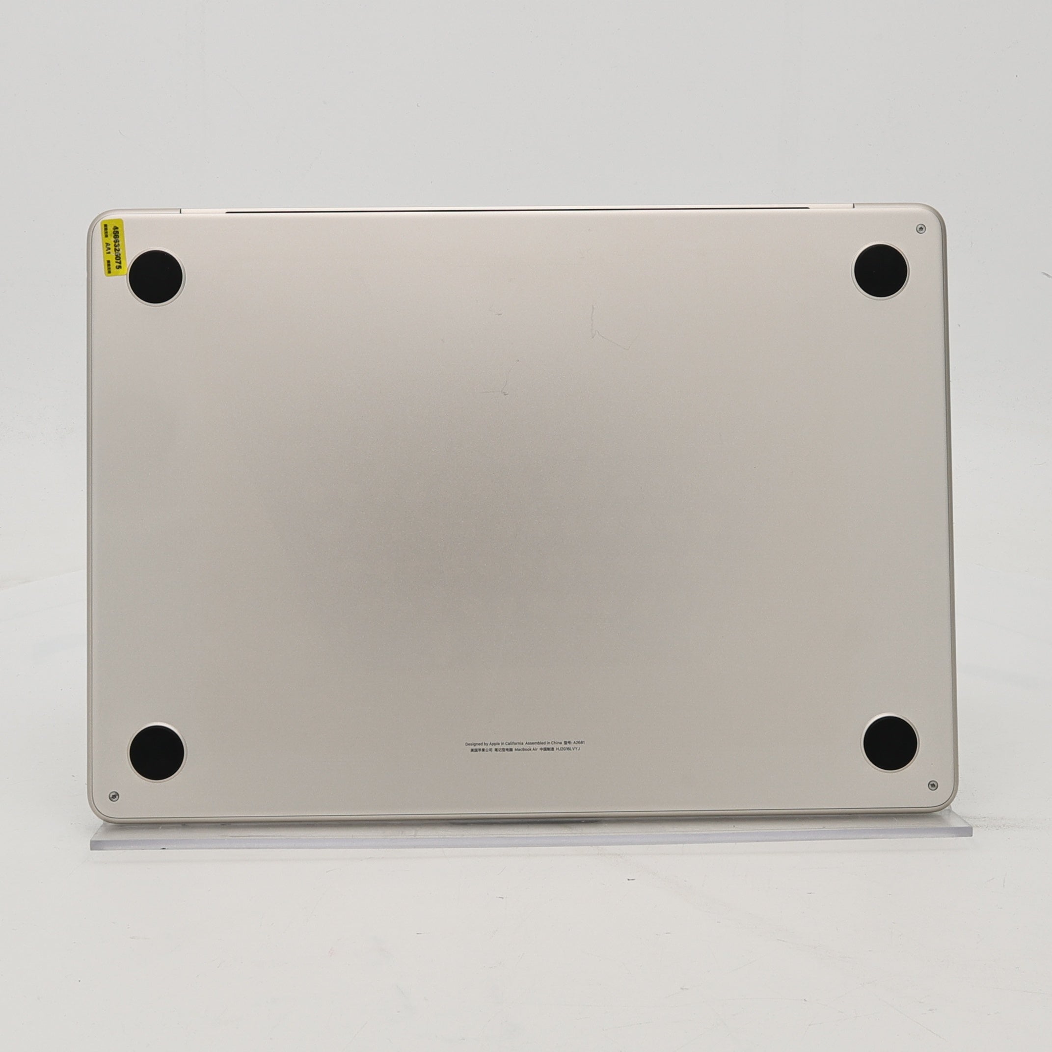 95新 Apple MacBook Air 22年 13寸 M2（8+8核） 8G RAM 256G SSD 星光色