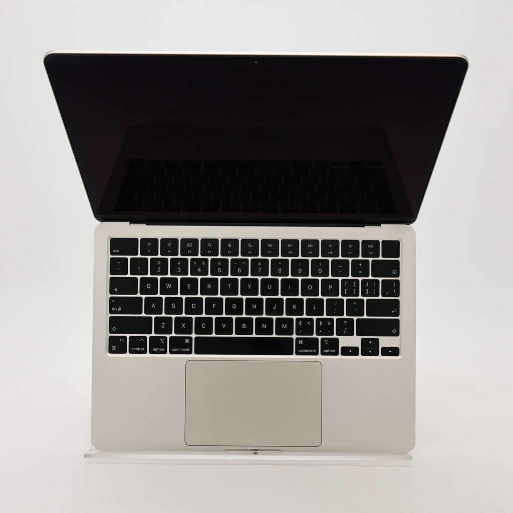 95新 Apple MacBook Air 22年 13寸 M2（8+8核） 8G RAM 256G SSD 星光色