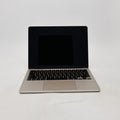 95新 Apple MacBook Air 22年 13寸 M2（8+10核） 8G RAM 512G SSD 星光色