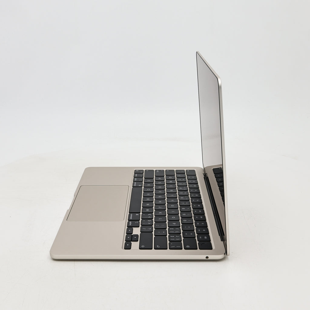 95新 Apple MacBook Air 22年 13寸 M2（8+8核） 8G RAM 256G SSD 星光色