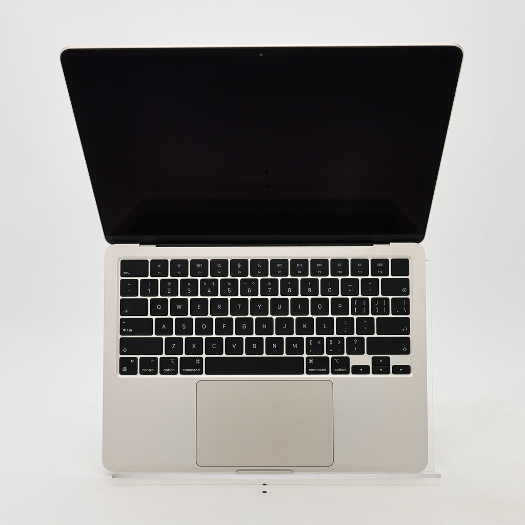 95新 Apple MacBook Air 22年 13寸 M2（8+8核） 8G RAM 256G SSD 星光色
