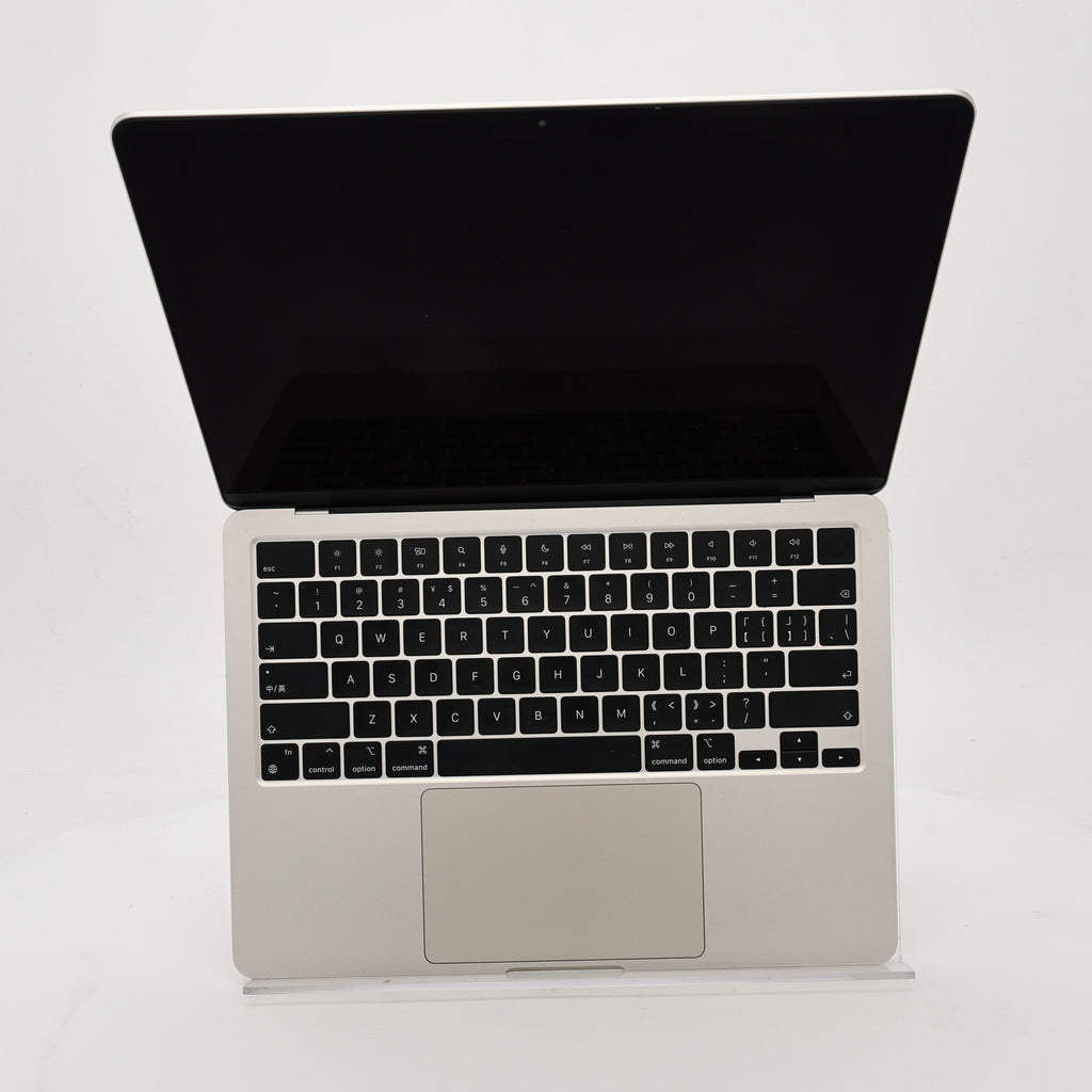 95新 Apple MacBook Air 22年 13寸 M2（8+8核） 8G RAM 256G SSD 星光色