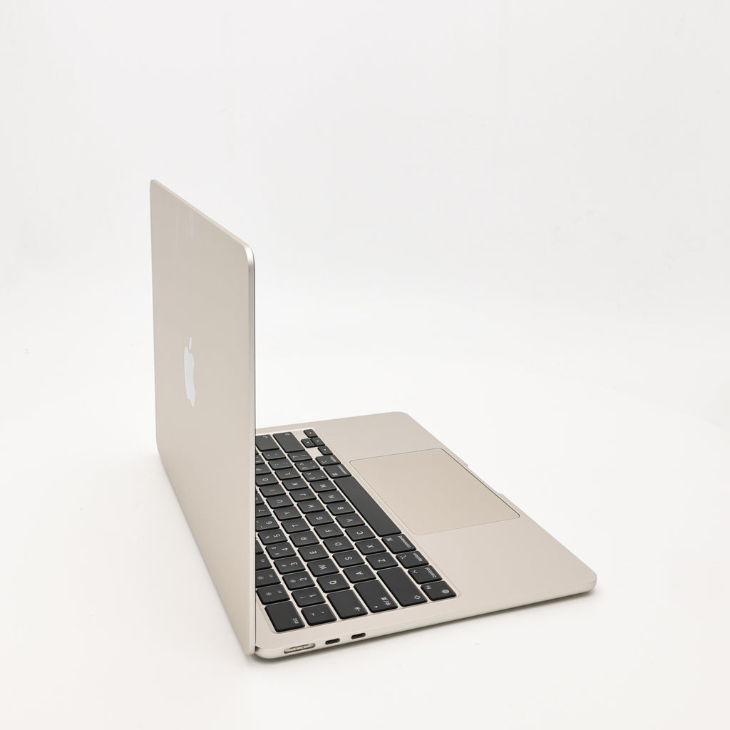 95新 Apple MacBook Air 22年 13寸 M2（8+8核） 8G RAM 256G SSD 星光色