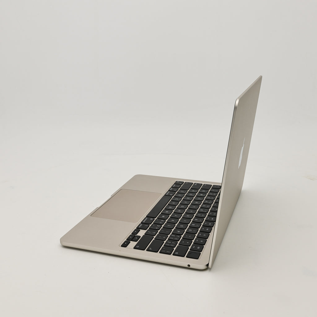 95新 Apple MacBook Air 22年 13寸 M2（8+8核） 8G RAM 256G SSD 星光色