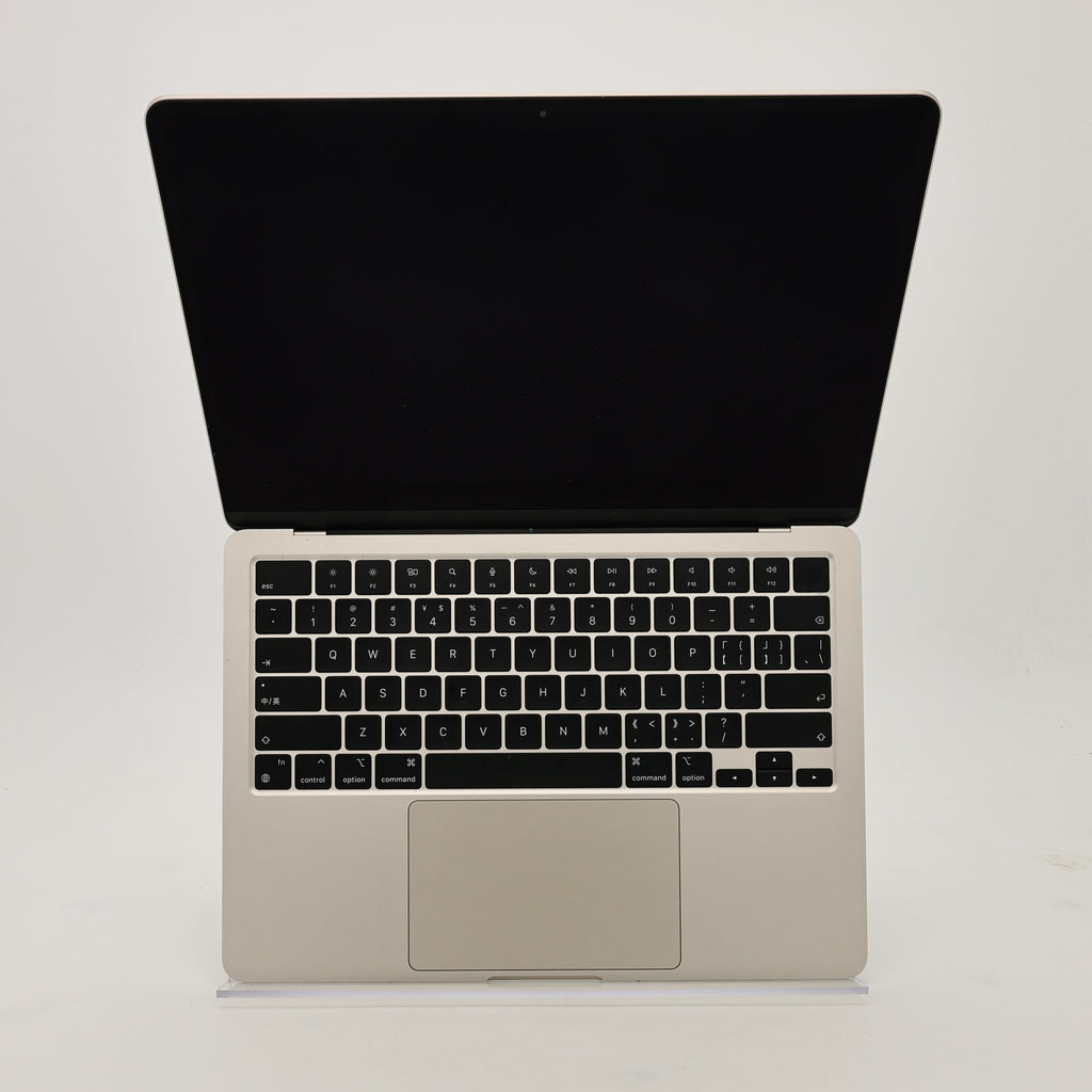 95新 Apple MacBook Air 22年 13寸 M2（8+8核） 16G RAM 256G SSD 星光色