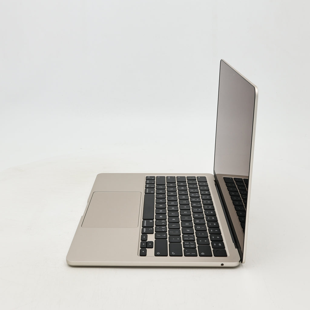 95新 Apple MacBook Air 22年 13寸 M2（8+8核） 8G RAM 256G SSD 星光色