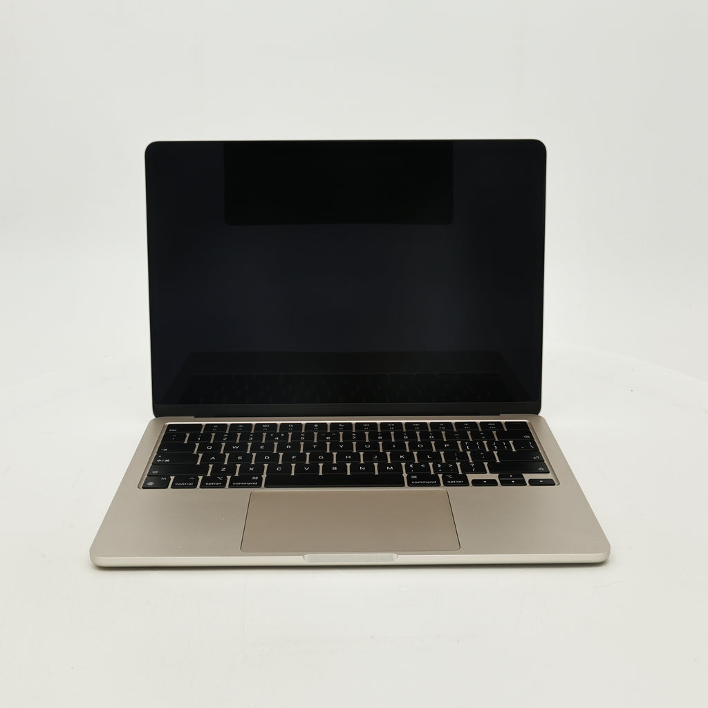 95新 Apple MacBook Air 22年 13寸 M2（8+8核） 8G RAM 256G SSD 星光色