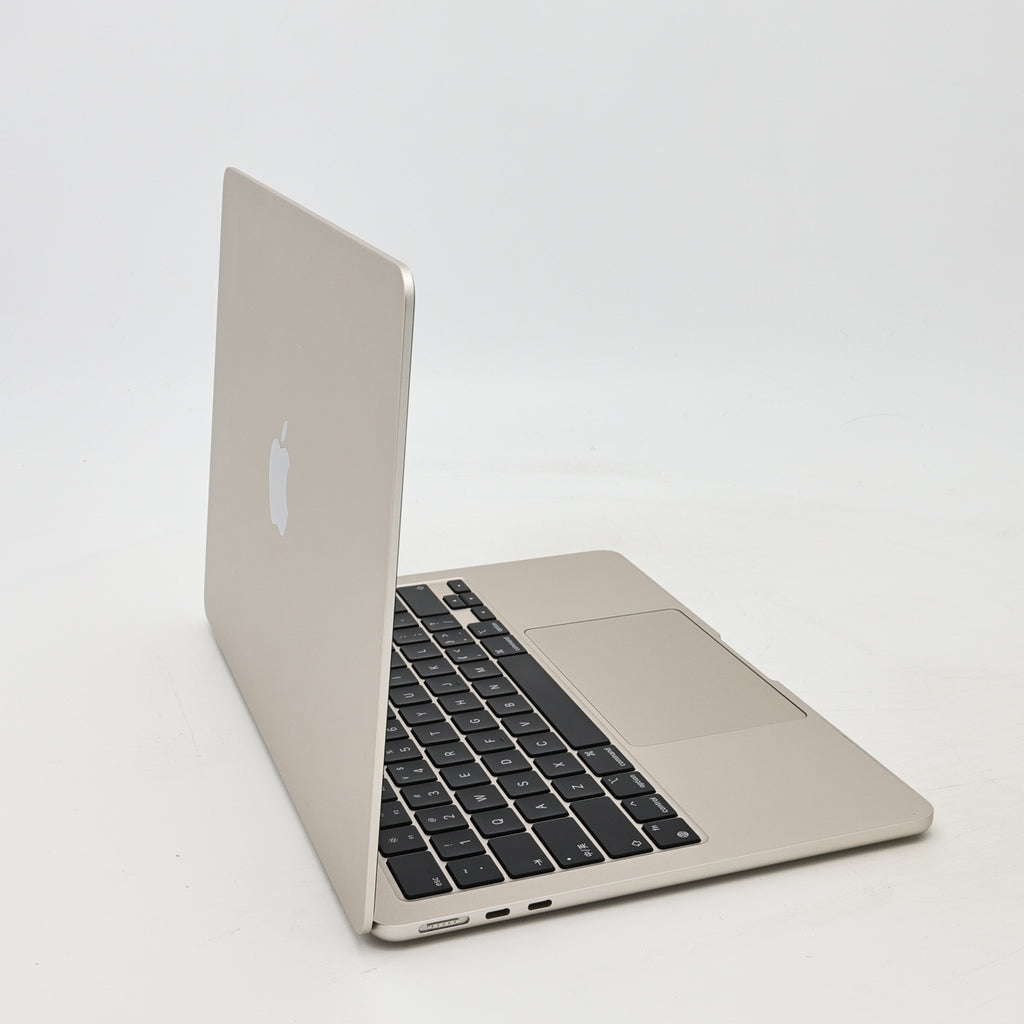 95新 Apple MacBook Air 22年 13寸 M2（8+8核） 8G RAM 256G SSD 星光色