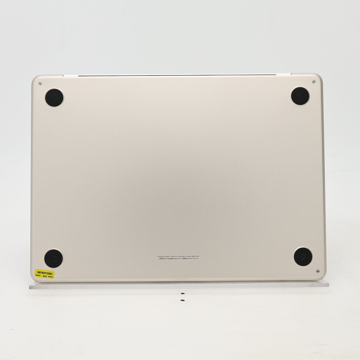 95新 Apple MacBook Air 22年 13寸 M2（8+8核） 8G RAM 256G SSD 星光色